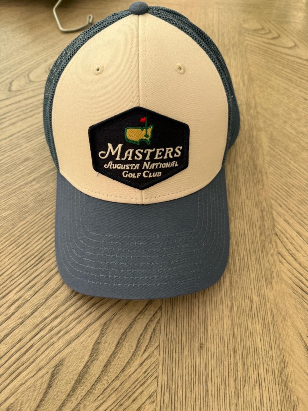 American Needle Masters Trucker Hat in Yellow & Blue